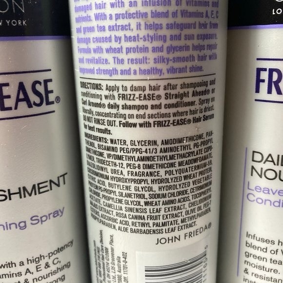 John Frieda Frizz Ease Daily Nourishment Leave In - Picture 8 of 11